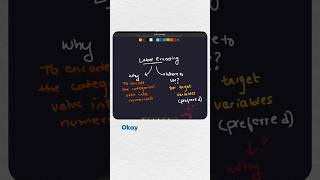 label encoding in machine learning #coding #dataanalysis #tech #ai