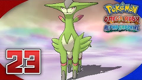 Pokémon Omega Ruby and Alpha Sapphire Walkthrough (After Game) - Part 23: VIRIZION!