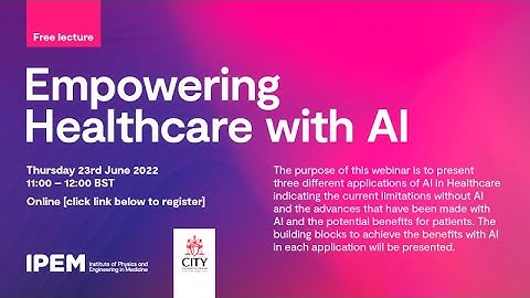 Empowering healthcare with AI