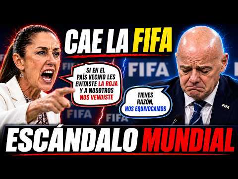 🚨 ¡ESCÁNDALO MUNDIAL! MÉXICO VA CONTRA LA FIFA… Y TODO CAMBIA. FIFA LA CAGASTE