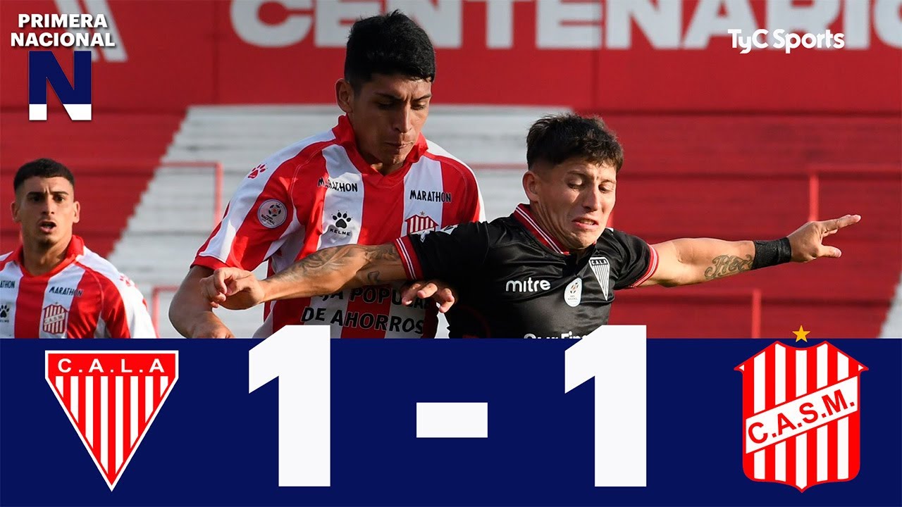 Los Andes 1-1 San Martín (T) | Primera Nacional | Fecha 5 (Zona A)