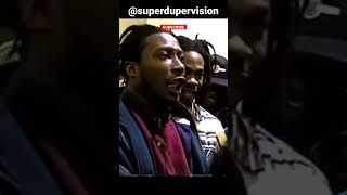ODB rapping backstage with Busta Rhymes (rare) #wutang #rap #hiphop #life #shorts