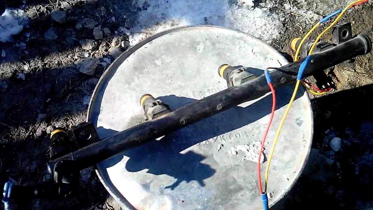 Промывка форсунок на рено сценик 1