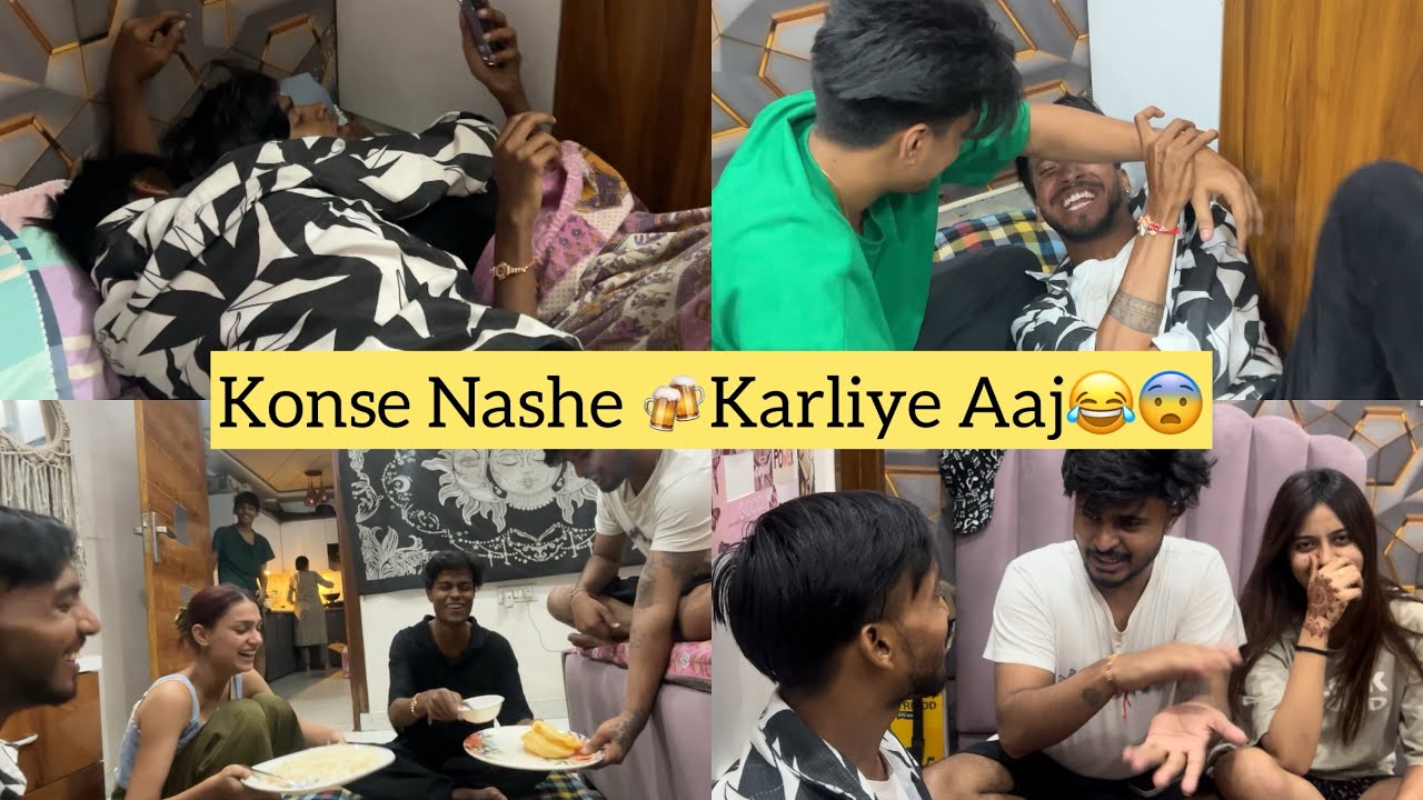 Unfiltered HOUSE PARTY with Friends🤣🔥 || Sab Pagal Hogaye Hai Aaj 😍🤣