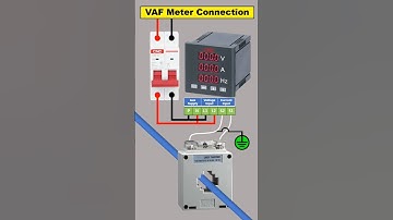 VAF meter connection #electrical