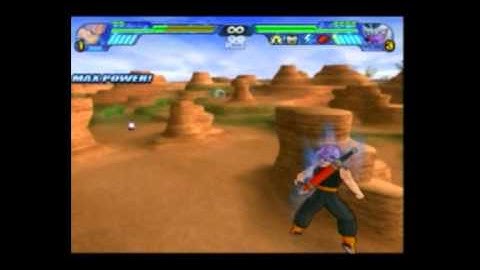 DBZ Budokai Tenkaichi 3 Trunks vs Red Potara King Cold