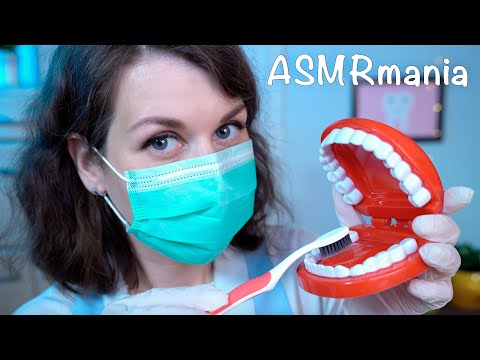 АСМР Мурашки у Стоматолога, Доктор Ролевая Игра / ASMR Dentist Role Play