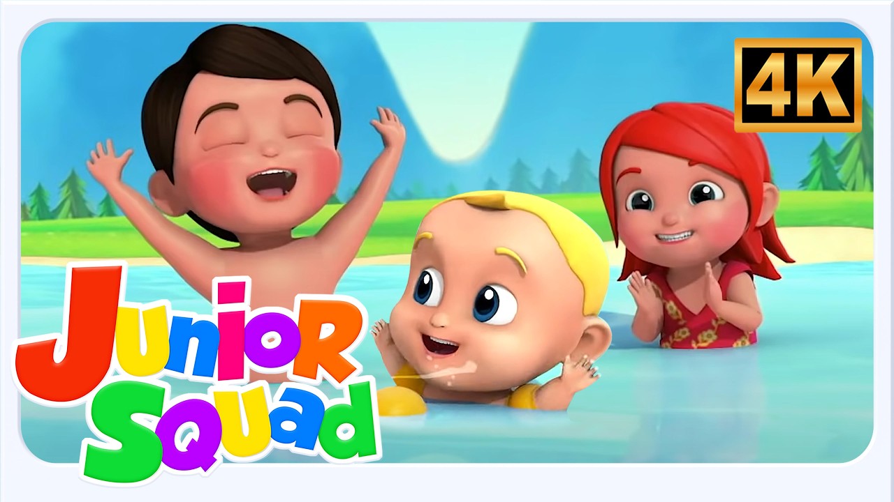 Swimming Song - Fun Nursery Rhymes & Kids Songs by Junior Squad - YouTube