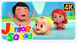 swimming song fun nursery rhymes kids songs junior squad