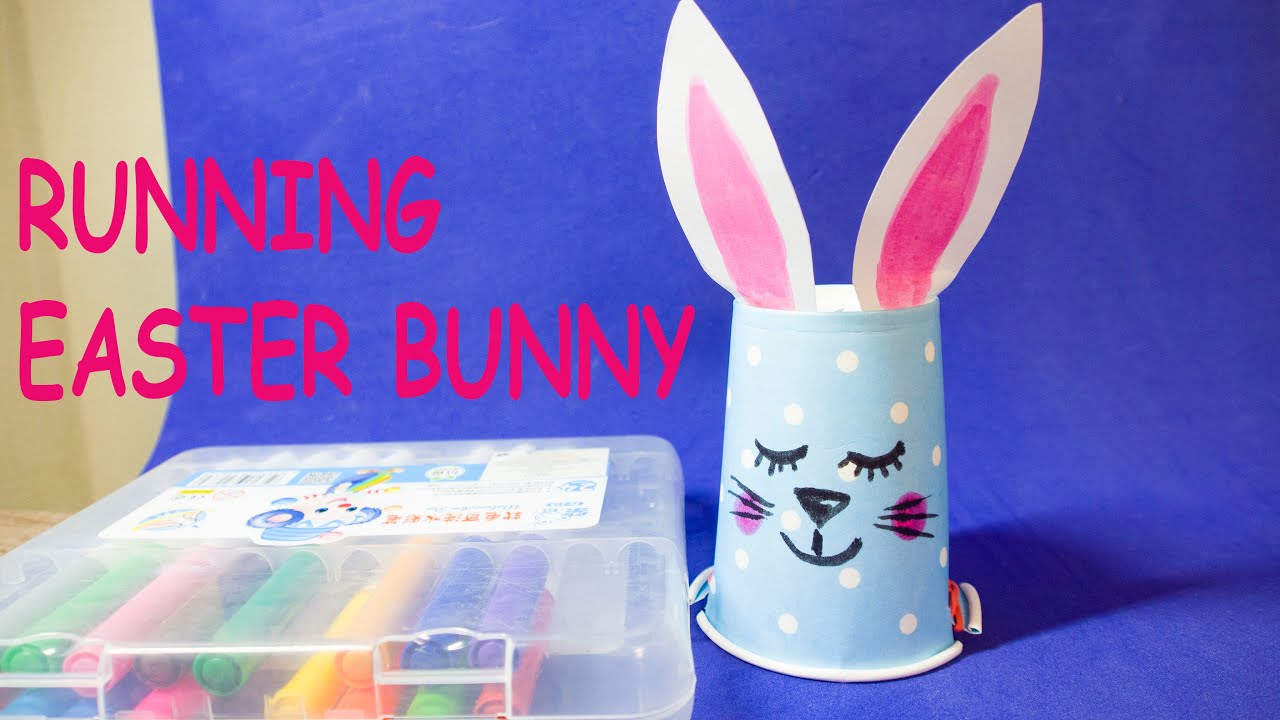 Easy Origami | How to Make Easter Bunny | Running Easter Bunny - YouTube