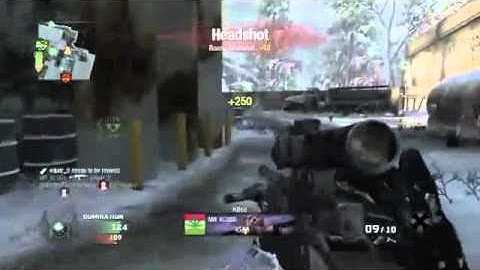 1080 No-scope- MW2 Game Clip