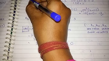 Ignou bcs012 solved june 2018 question paper how to find inverse of A question 1(b)