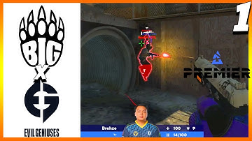 BIG vs EG overpass - BLAST Premier Spring Groups 2022 - CSGO VOD
