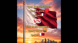 Qatar Top 8 Allies Vs Top 8 Rival Countries
