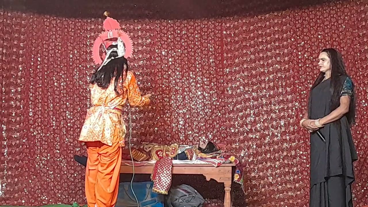 श्री राम वन गमन लीला में राम जी श्री सनी द्विवेदी द्वारा सुंदर प्रस्तुति लोधीपुरा रामलीला