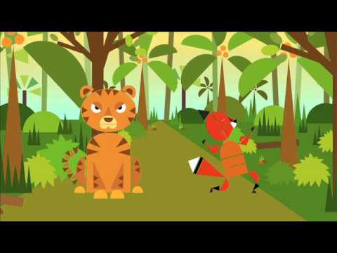 The Fox And The Tiger - Fables By SHAPES | Favorite Folktales From Around The World