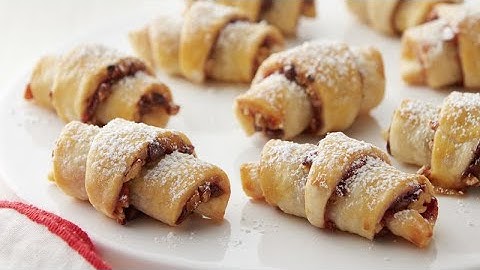 Chocolate-Raspberry Rugelach Cookies | Pillsbury Recipe
