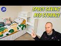 Space saving headboard for small bedrooms  diy