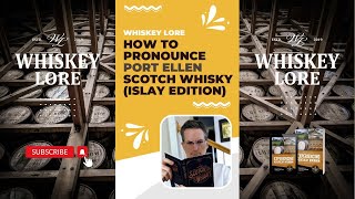 How to pronounce PORT ELLEN scotch whisky #shorts Resimi