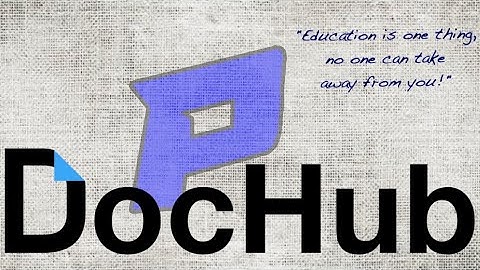 Doc Hub Tutorial