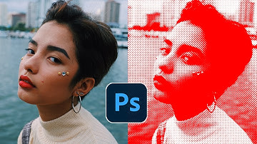 How to Create a Color Halftone Pattern Photo Effect in Adobe Photoshop CC (Tutorial)