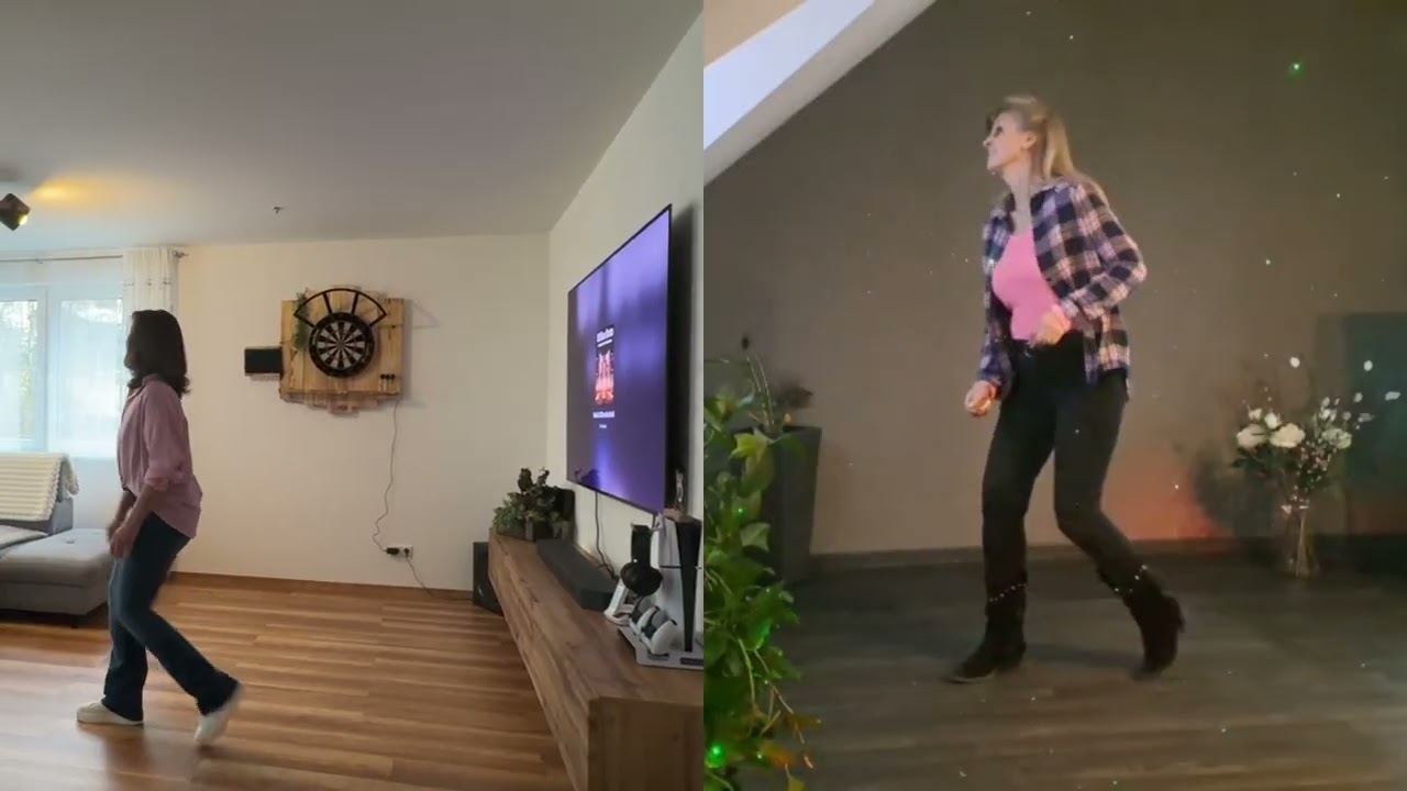 My Rockin'All Over the World   Line Dance mit Martina Wolf