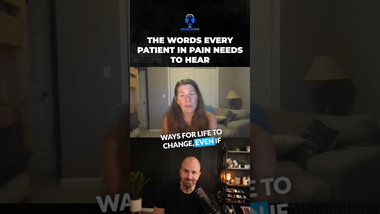 The Words Every Patient in Pain Needs to Hear