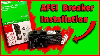 AFCI & CAFCI Breaker Installation
