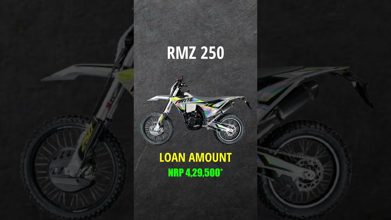 Crossfire RMZ 250 EMI & Total Monthly Cost in Nepal | 2025 Complete Breakdown  