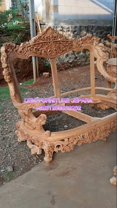 SOFA JEPARA TERBARU 321 SOFA JATI JEPARA MEWAAAHH... CUSTOM MAHOGANY DESIGN