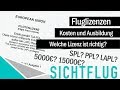 Fluglizenzen - Welche ist die Richtige für mich?