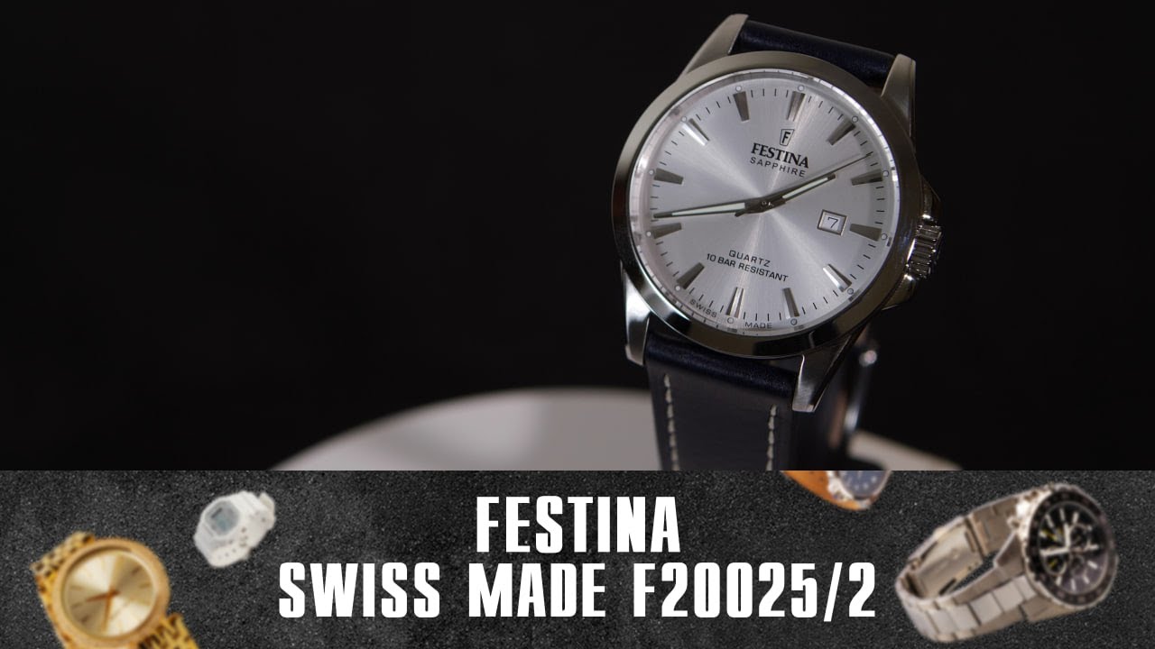 SWISS MADE - YouTube FESTINA by F20025/2. secunda.com.ua Огляд\\Review