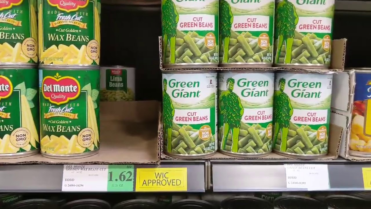 PoV WinCo Foods Canned Green Beans YouTube