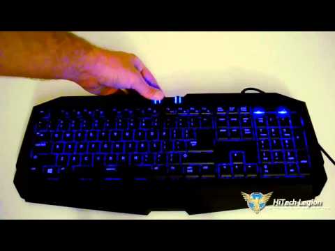 Gigabyte Force K7 Stealth Gaming Keyboard Unboxing + Overview