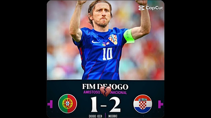 Portugal 2 x 1 Croácia 2024