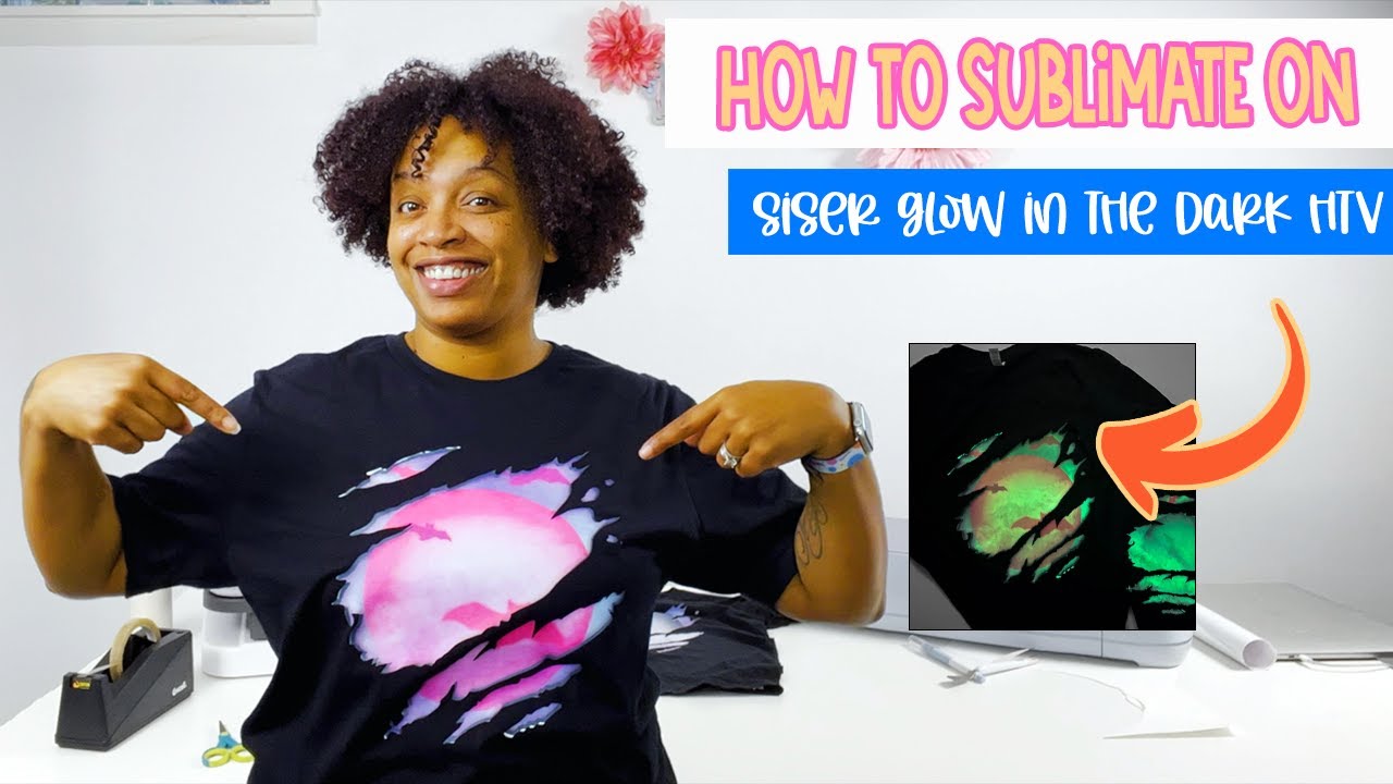 How To Sublimate on Dark Shirts using HTVRont Sublimation HTV