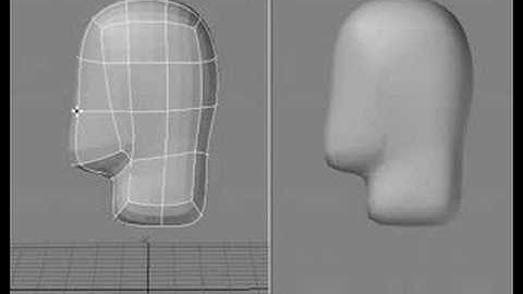 3D Modeling - Basic Head Shape Part 1
