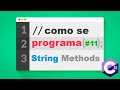 🔤 ¿Qué son los MÉTODOS de CADENAS en C#? 🚀 | Curso C#🔥#11