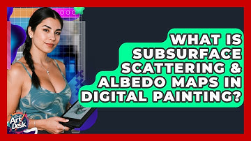 What Is Subsurface Scattering & Albedo Maps In Digital Painting? - The Virtual Art Desk