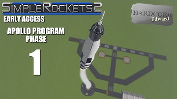 SimpleRockets 2 | Early Access | Apollo Program Phase 1 | CSM Orbital Testflight