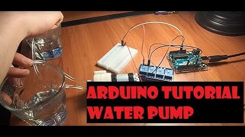 Arduino Tutorial : Controling 4 relay module for use with a 5 volt water pump