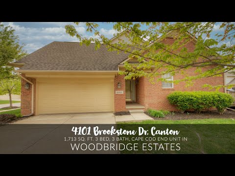 4101 Brookstone Dr, Canton, MI home video tour