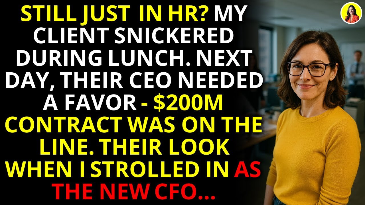Руководитель отдела кадров становится финансовым директором, чтобы разоблачить высокомерного вице...