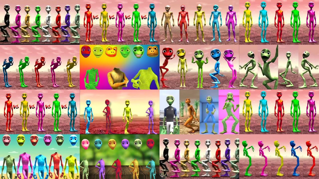 Alien Dance - Dame TU Cosita Megamix - Coffin Dance Song Meme