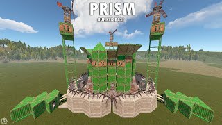 PRISM | CIRCULAR RUST BUNKER BASE with MINI CHINAWALL