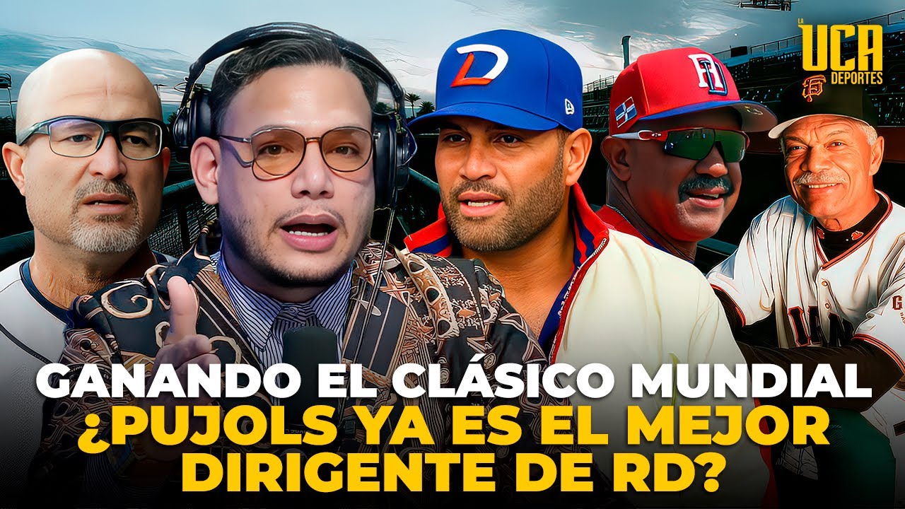 COMPARACIÓN: ¿SI ALBERT PUJOLS GANA EL WBC, ES UNO DE LOS MEJORES DIRIGENTES DE RD? ANÁLISIS 