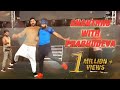 Shanthnu with prabhudeva amazing dance performance  shanthnubhagyaraj  with love shanthnu kiki