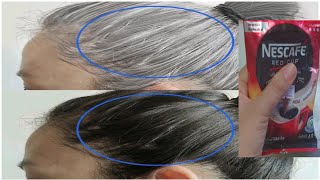 My 43 Years Sister Applied Natural Dye Once A Week & Covered White Hair Naturally | White Hair Dye