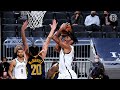 Alize Johnson Highlights | 20 Points and 21 Rebounds vs. Indiana Pacers