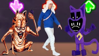 FNF Character Test | Gameplay VS Real Life | All Cat Characters